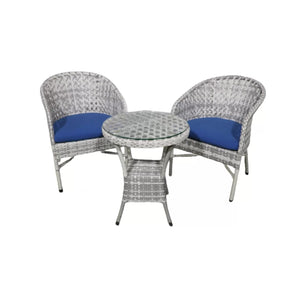 طقم رتان 2 كرسي وترابيزة TOK-010 - أوسكار فرنتشر