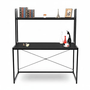 مكتب خشب ملامين - MTC-017 - 120cmX140cm - اللون الاسود - أوسكار فرنتشر