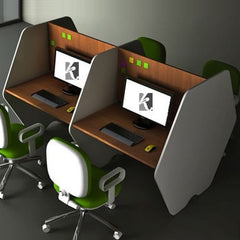 Workstation - premium Spanish MDF wood, without drawers