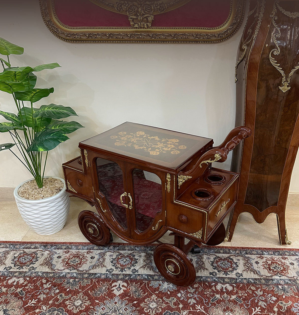 Classic tea table from Oscar Furniture - GLH-002