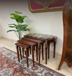 طقم ترابيزه 4 كلاسيك من أوسكار فرنتشر – GLH-004