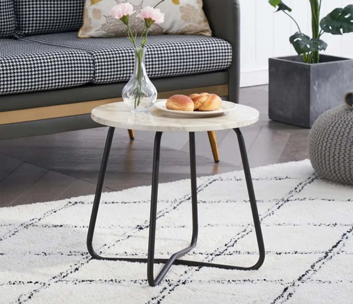 High quality MDF wood side table - O-SRH-056