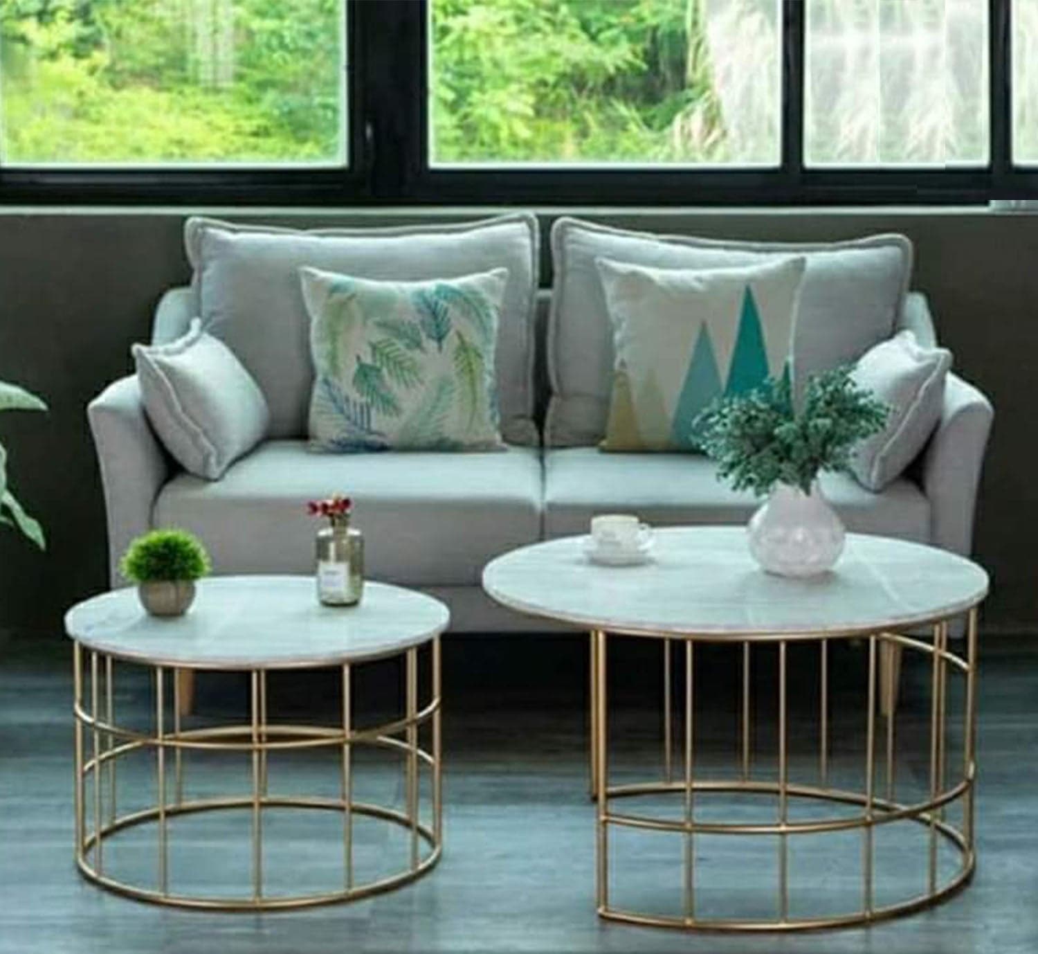 دانت ترابيزة قهوة ميتال ستيل دهان الكتروستاتيك حراري – Oscar Furniture