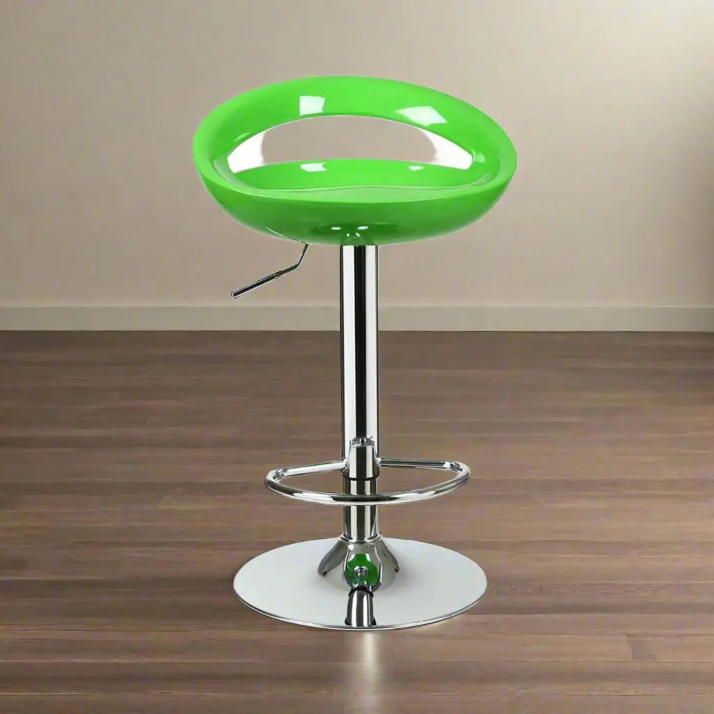 Tori Hydraulic Bar Stool - Green