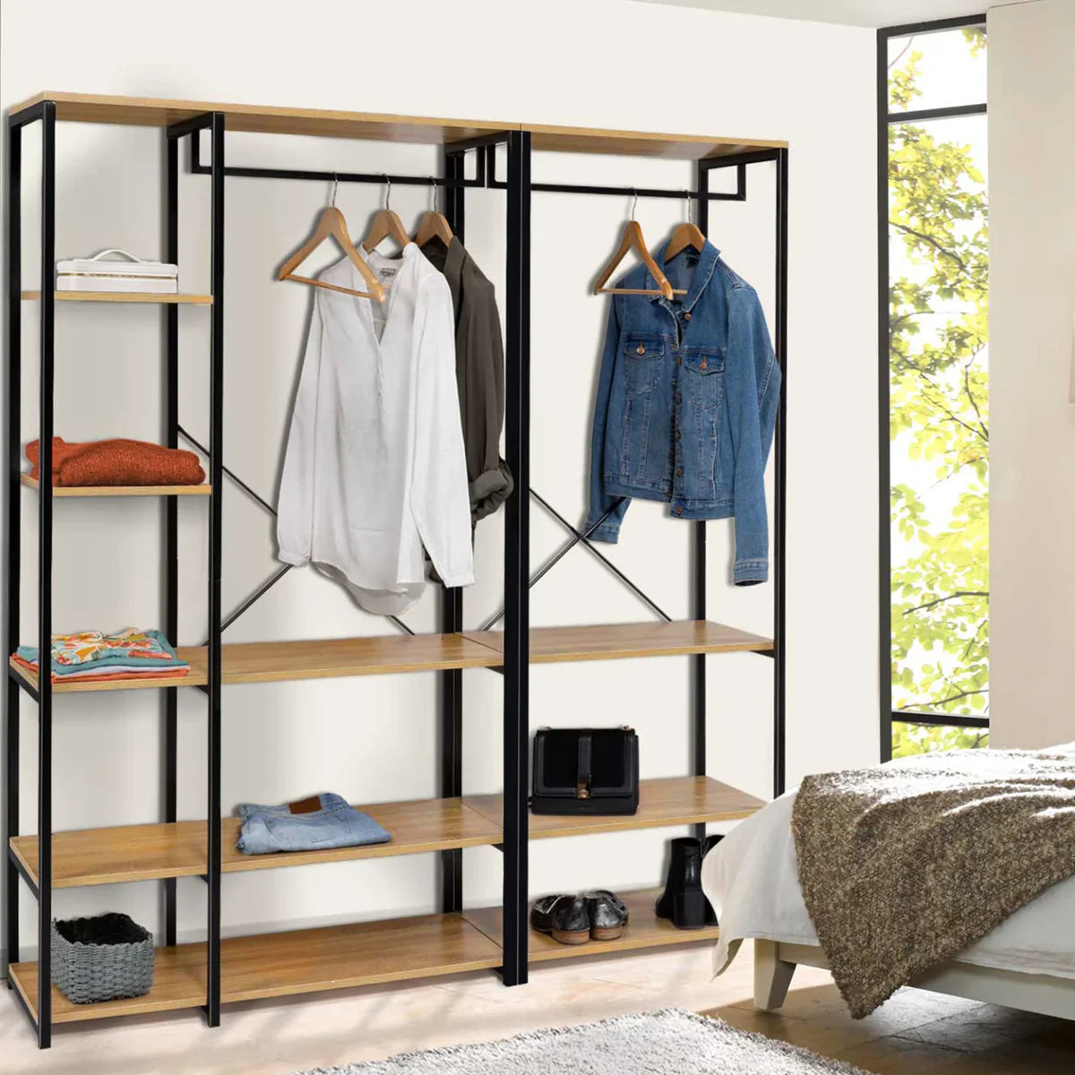 Large MDF Wood Dressing Table with Practical Design for Organizing Clothes – WAF-271