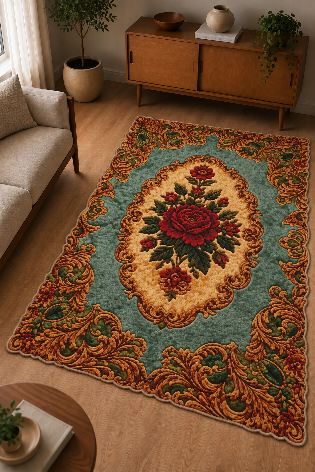 Oscar Furniture 7D Printed Hand-Tufted Carpet Alternative - FNN-003