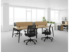 Steel and MDF Wood Double Work Cell with Practical Design for Offices – WAF-280
