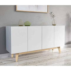 بوفيه مودرن خشب MDF متين - 160 × 40 × 80 سم