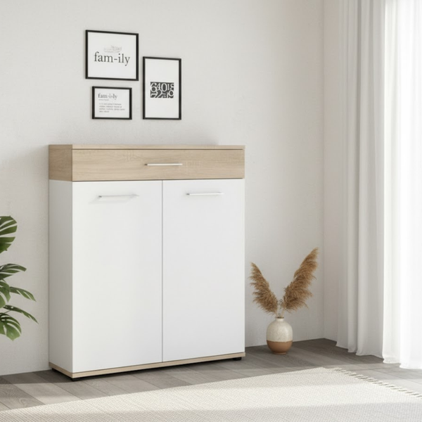 جزامة مودرن KBA-014 من خشب MDF – تصميم أنيق بمقاس 80 سم مع مساحة تخزين عملية