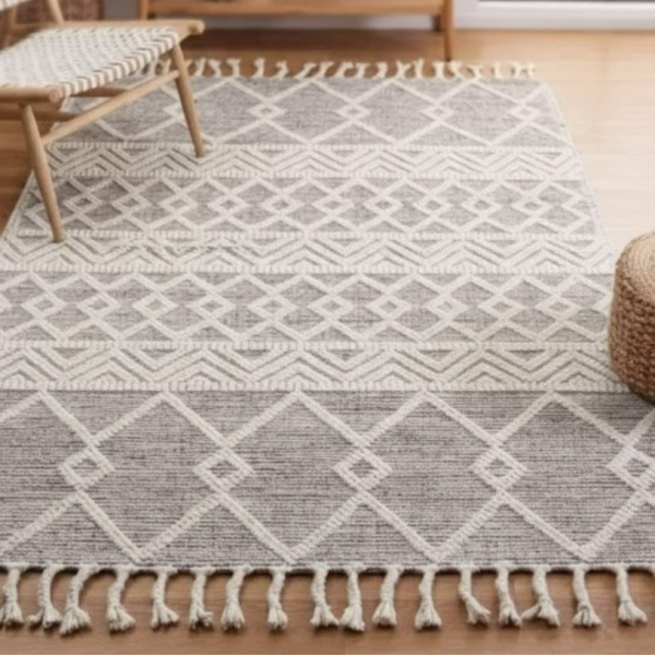 سجاد هاند ميد صوف فاخر متعدد المقاسات – موديل HAZ-055 من أوسكار فرنتشر