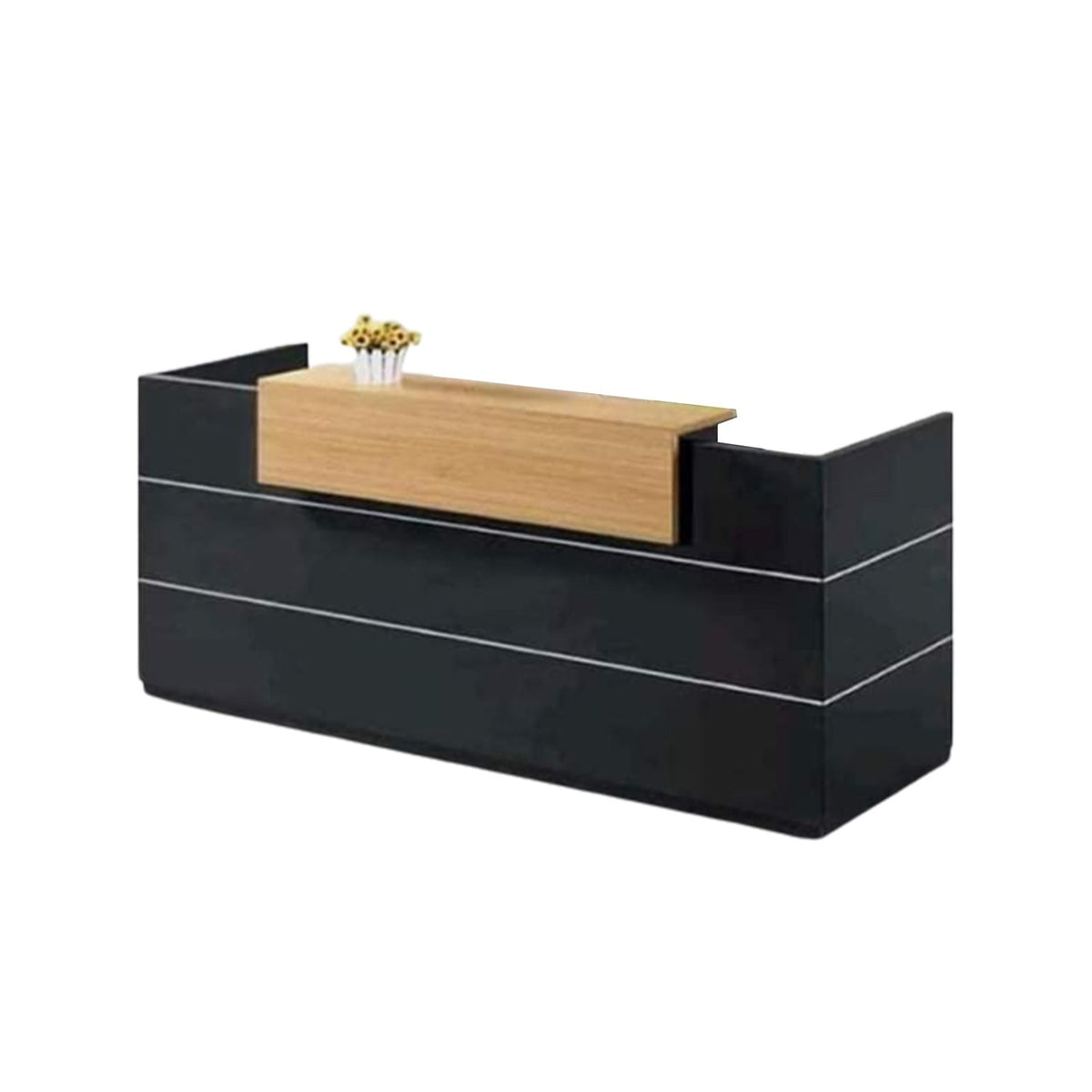 High quality MDF wood reception desk - HFS-086