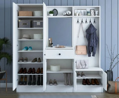MDF wood dressing with a stylish and modern melamine layer