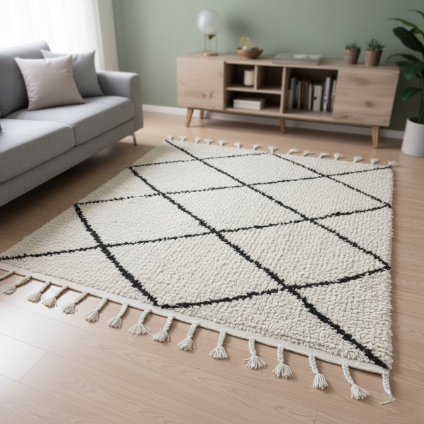 سجاد هاند ميد صوف فاخر متعدد المقاسات – موديل  HAZ-093