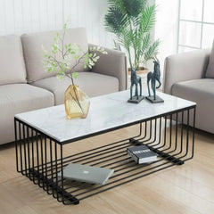 Modern Table ELET-011 – Electrostatic Iron with Glass in a Practical Elegant Design