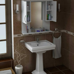 High quality MDF wood bathroom unit - OUBE-009