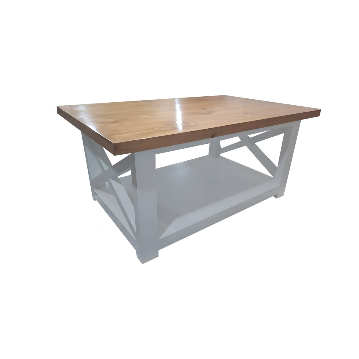 Natural wood coffee table - OEN-007