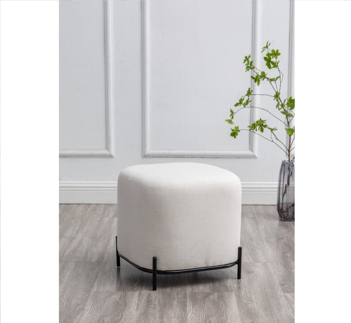 Musk wood and MDF and steel sofa - BDF-098