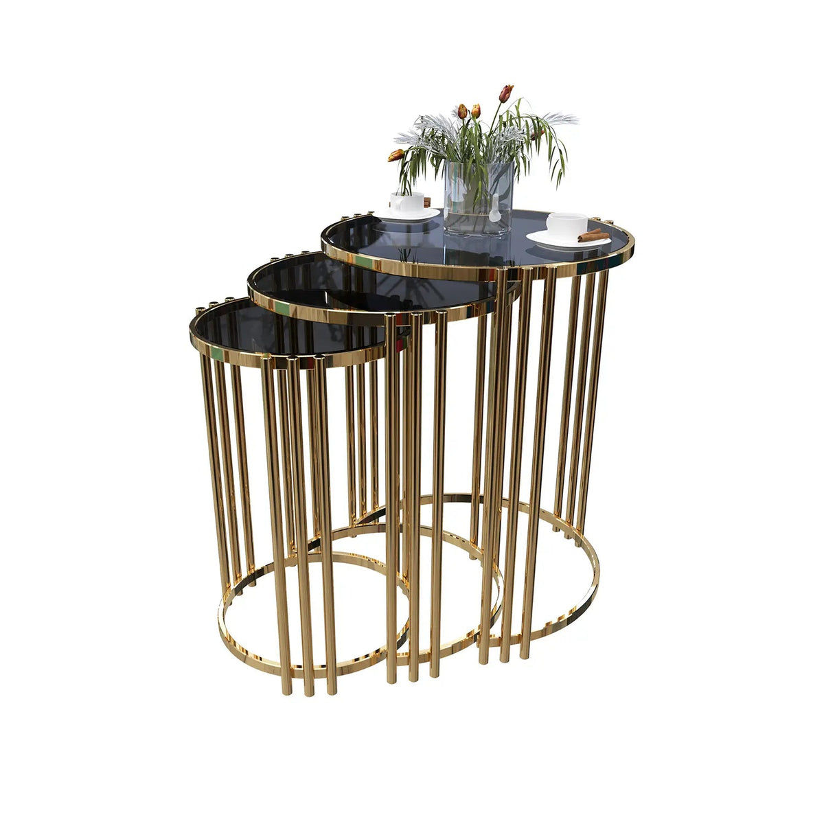 Stainless Steel Side Table - ORX-058