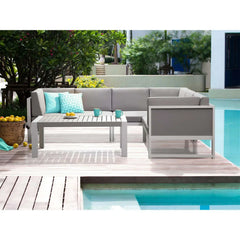 Aluminum L-shaped corner and table - OS-330