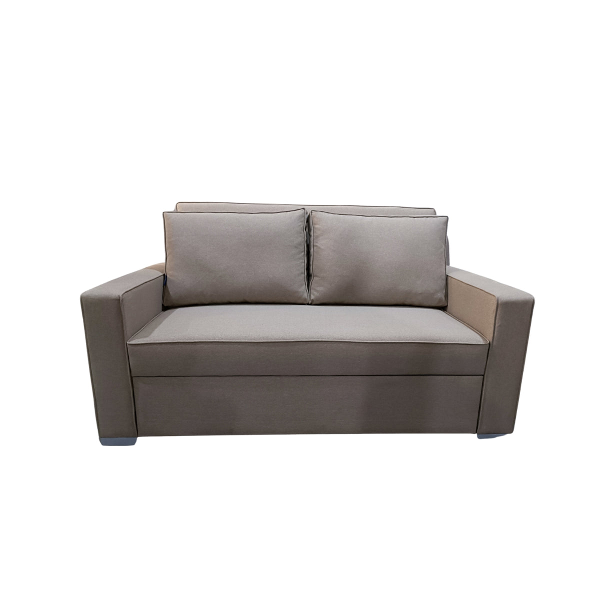 Manx 2-Seater Sofa Bed - Red Beech Wood - HST-093