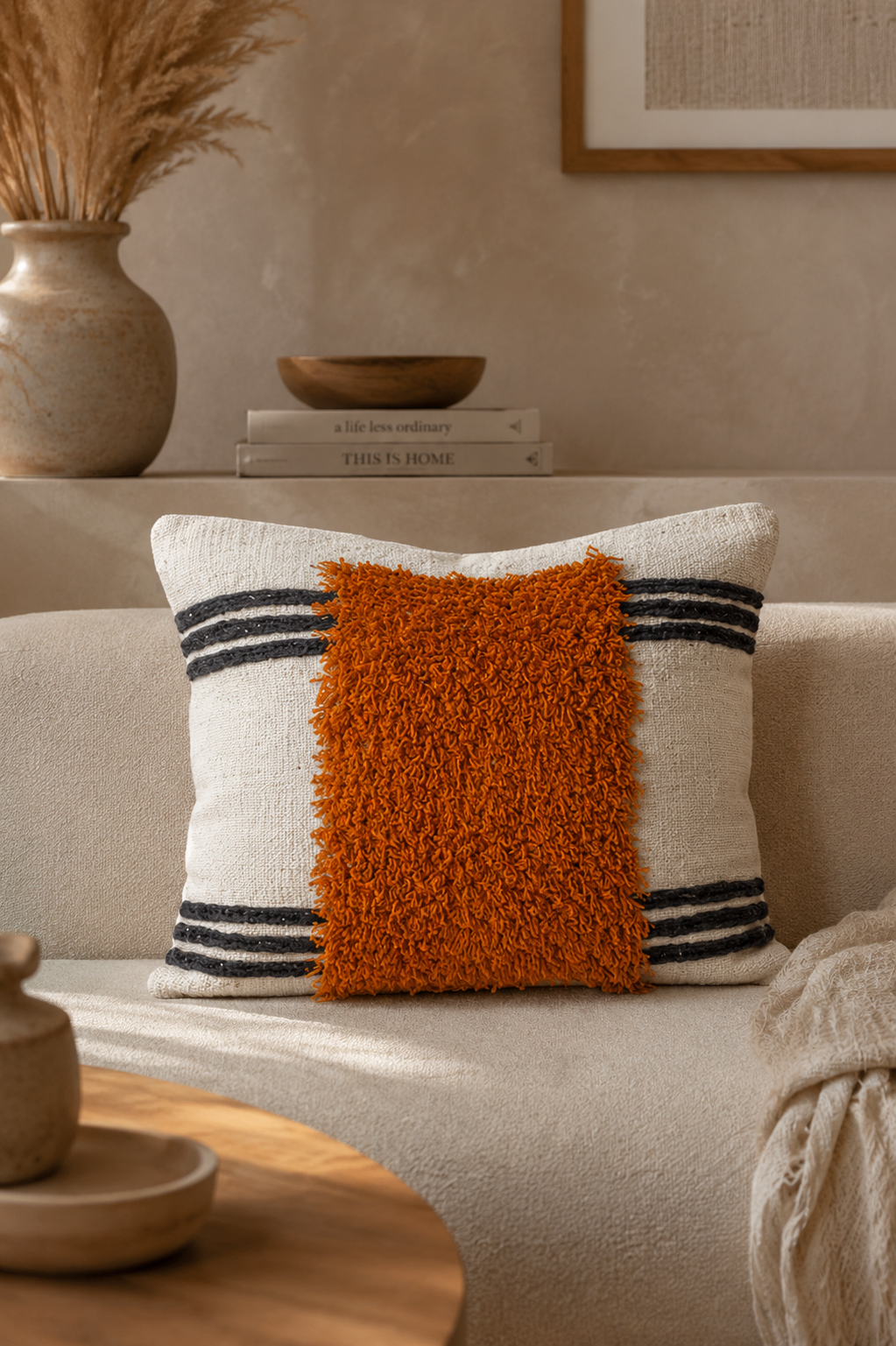 Handmade wool cushion from Oscar Furniture – Rof-108