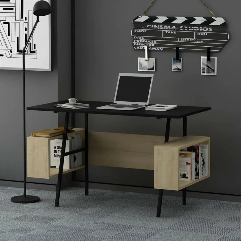 Large Steel and MDF Wood Desk with Professional Design for Work – WAF-243