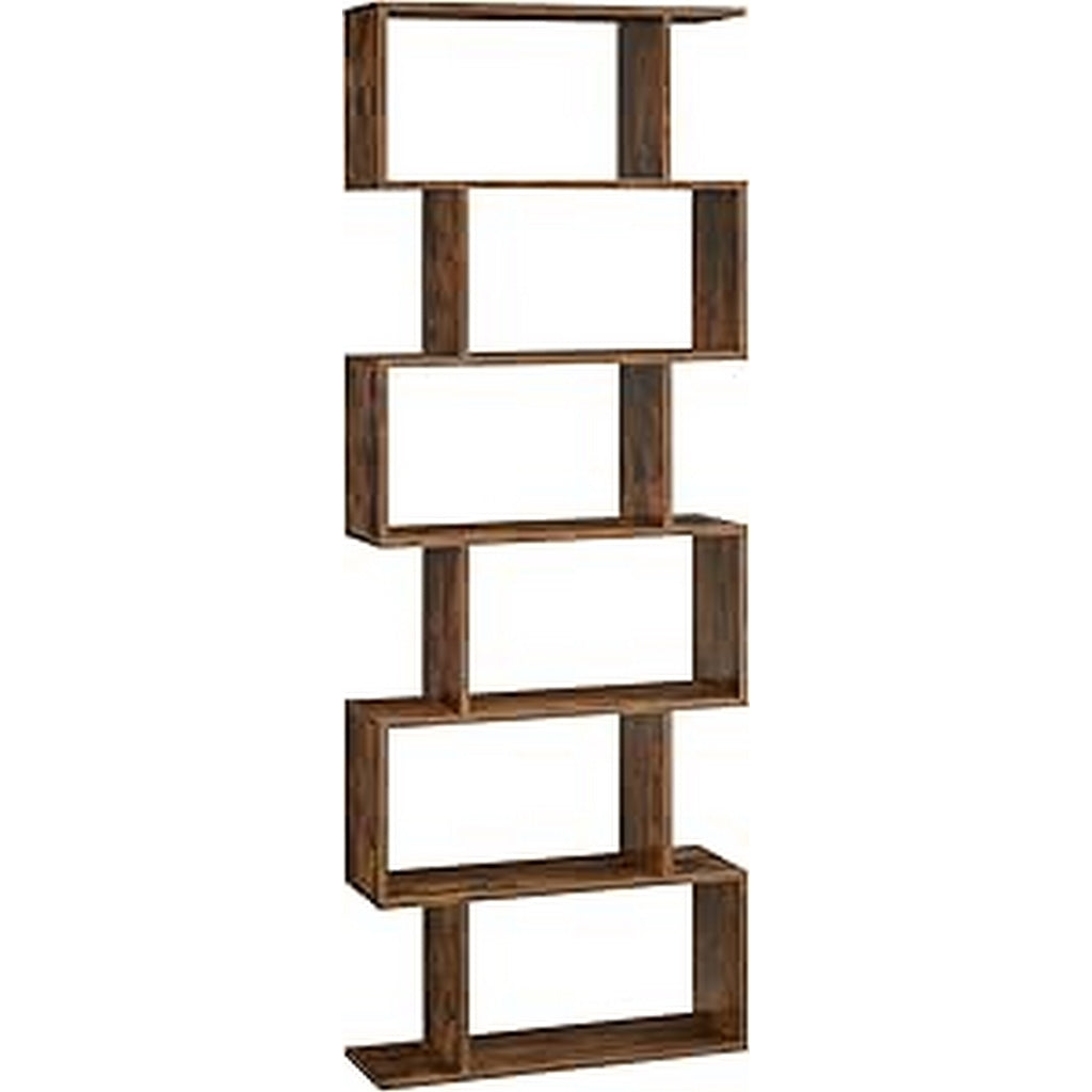 مكتبة خشب MDF 70×24×190 سم – عملية وأنيقة