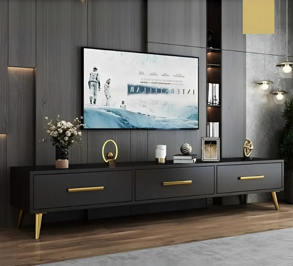 ترابيزة تليفزيون خشب MDF اسباني - 40cmX180cm - ITM-027