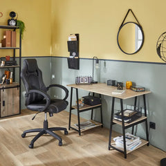 Large Steel and MDF Wood Desk with Professional Design for Work – WAF-279