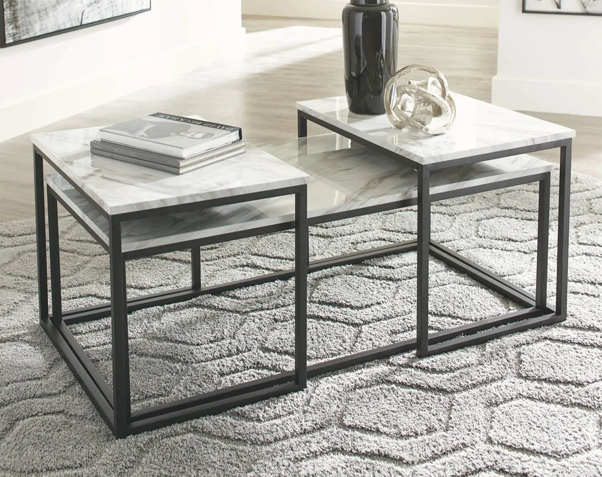 Steel Coffee Table Set - SRS-035