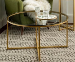 Angela coffee table 75 * 45 glass