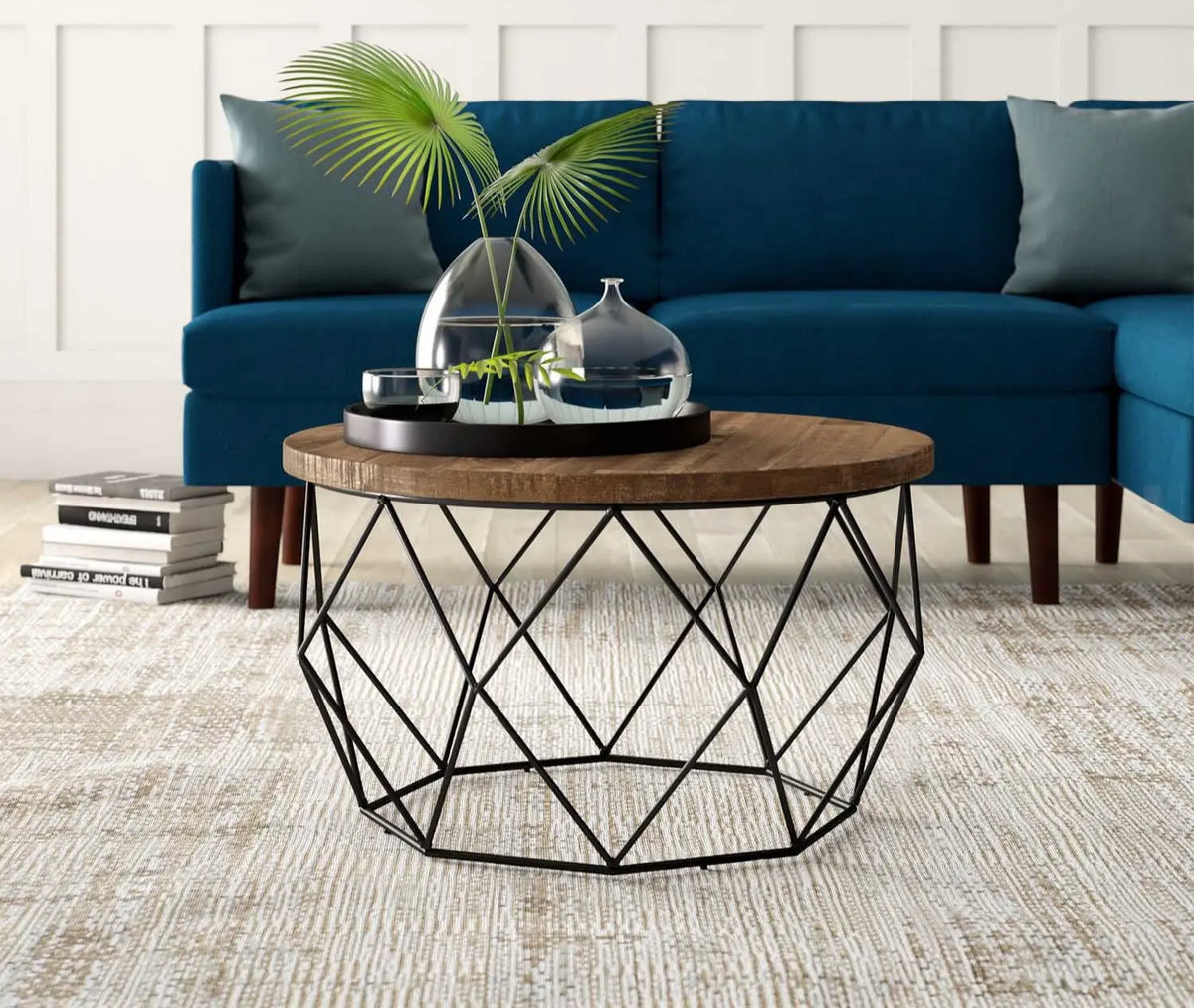 Paris coffee table 80 * 45 MDF wood