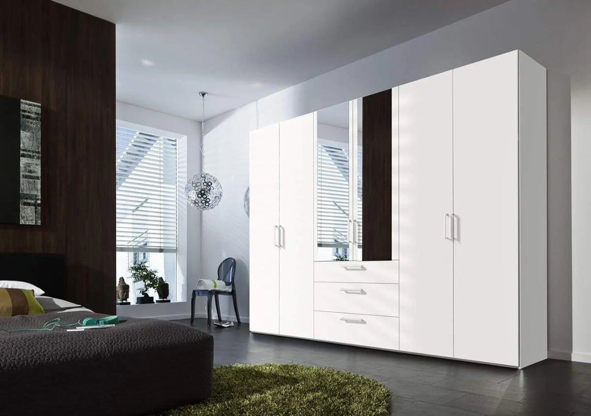 دولاب خشب MDF بطبقة ميلامين 220×50×240 سم