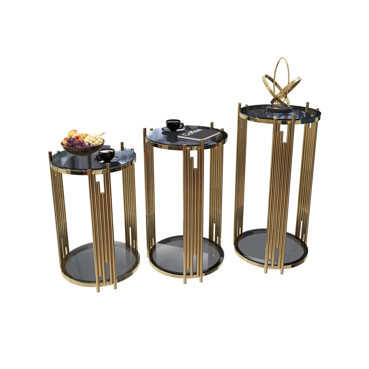 Stainless Steel Side Table - ORX-057