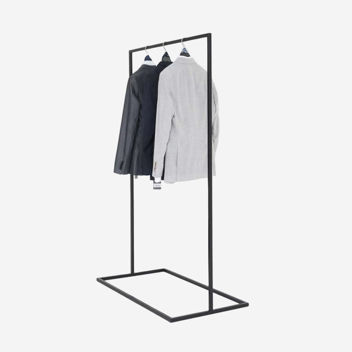 High-quality metal clothes rack – 80 cm