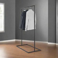 High-quality metal clothes rack – 80 cm