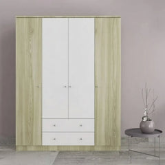 MDF wood wardrobe with HPL layer - KYN-114