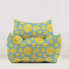 Children's plush bean bag with linen - PRV-187