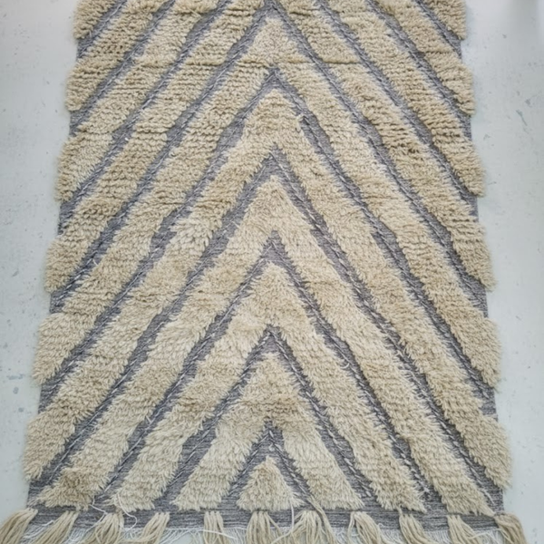 سجاد هاند ميد صوف فاخر متعدد المقاسات – موديل HAZ-038 من أوسكار فرنتشر