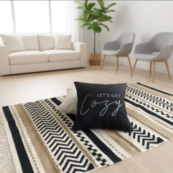 سجاد هاند ميد صوف فاخر متعدد المقاسات – موديل HAZ-003 من أوسكار فرنتشر