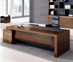 High-quality Spanish MDF wooden executive desk – a durable, modern design for professional offices – CEM-147