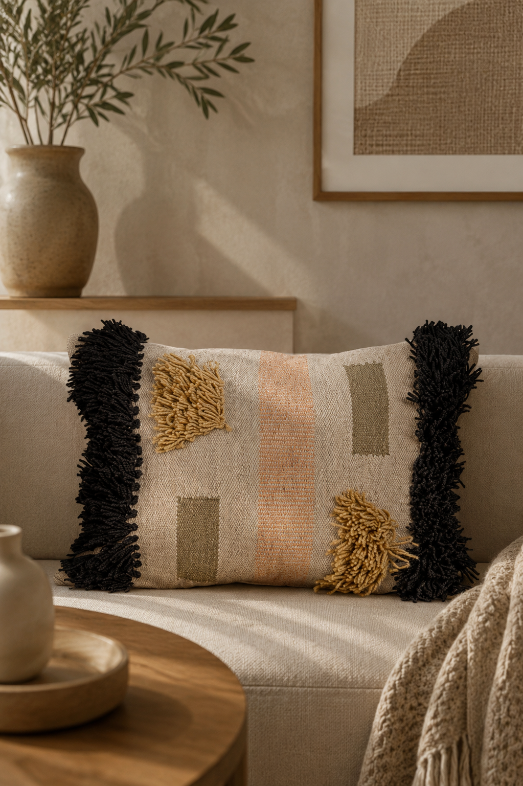 Handmade wool cushion from Oscar Furniture – Rof-109