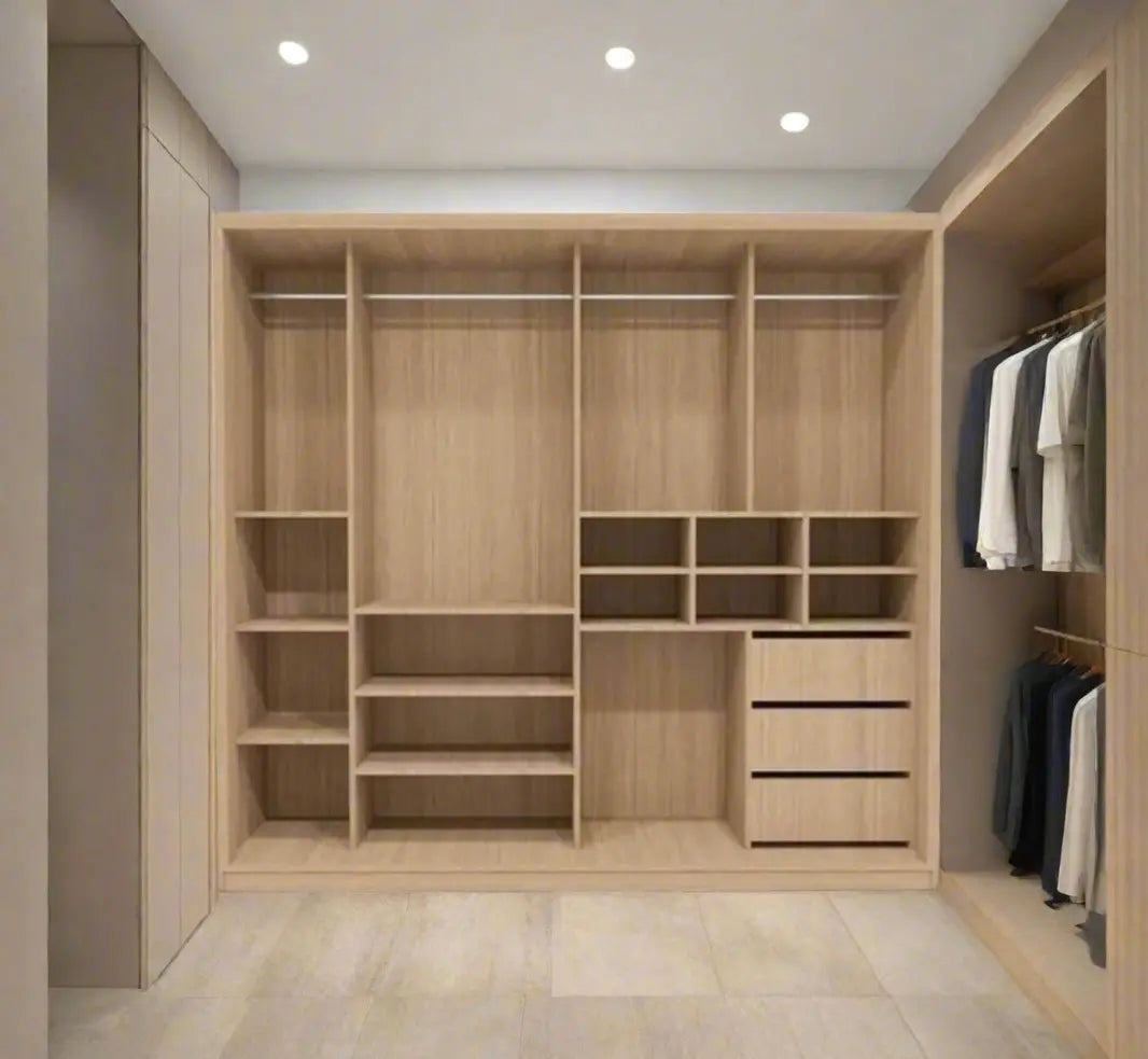 دريسينج خشب MDF إسباني بطبقة ميلامين – تصميم عصري أنيق
