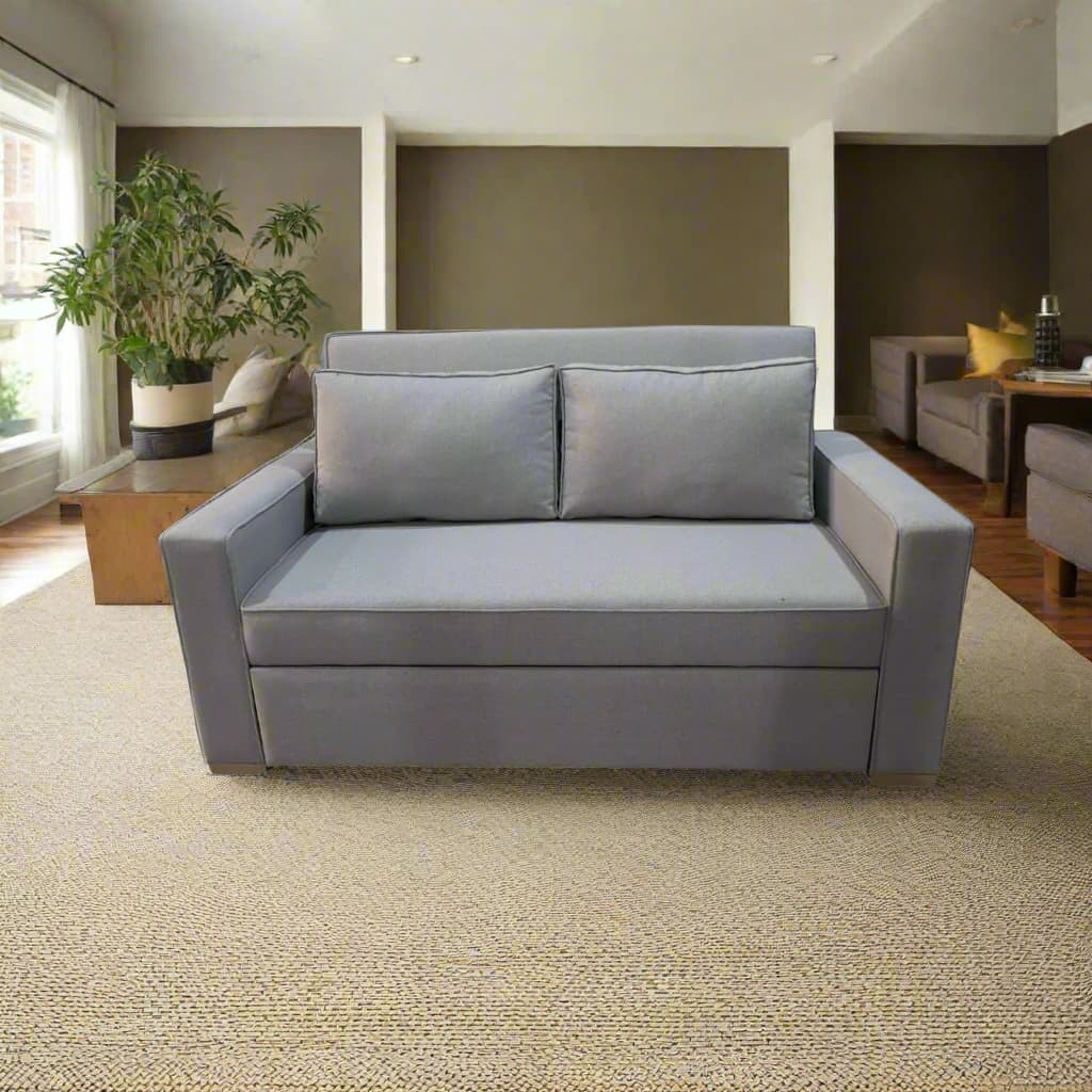 Manx 2-Seater Sofa Bed - Red Beech Wood - HST-094