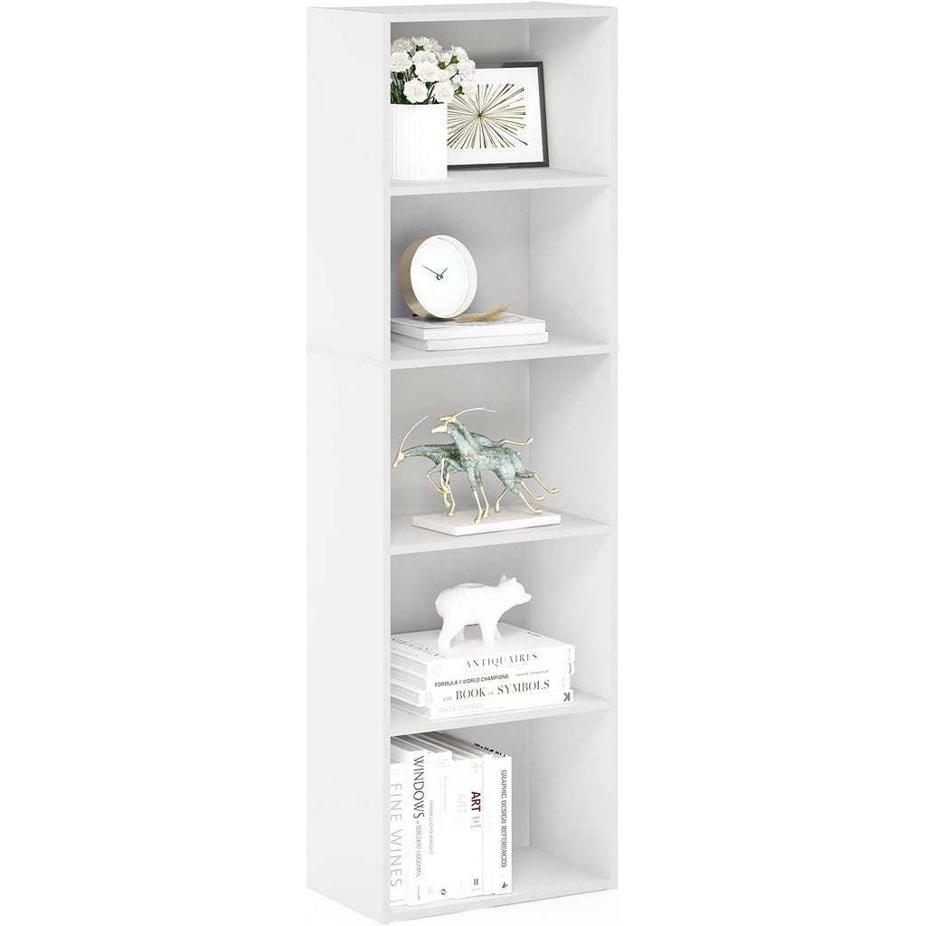 مكتبة خشب MDF 40×24×132 سم – عملية وأنيقة
