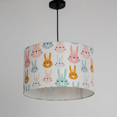 Modern Ceiling Pendant WDD-003 – Luxury Design Made of Velvet Fabric Print with Vacuum Layer and Durable Iron Chassis