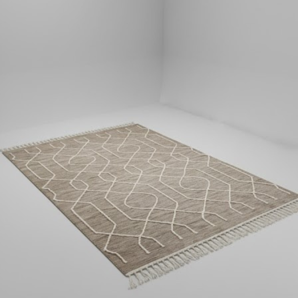 سجاد هاند ميد صوف فاخر متعدد المقاسات – موديل HAZ-057 من أوسكار فرنتشر