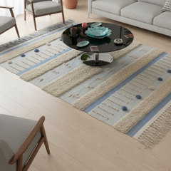 Handmade luxury wool carpet in various sizes – Model HAZ-017 from Oscar Furniture