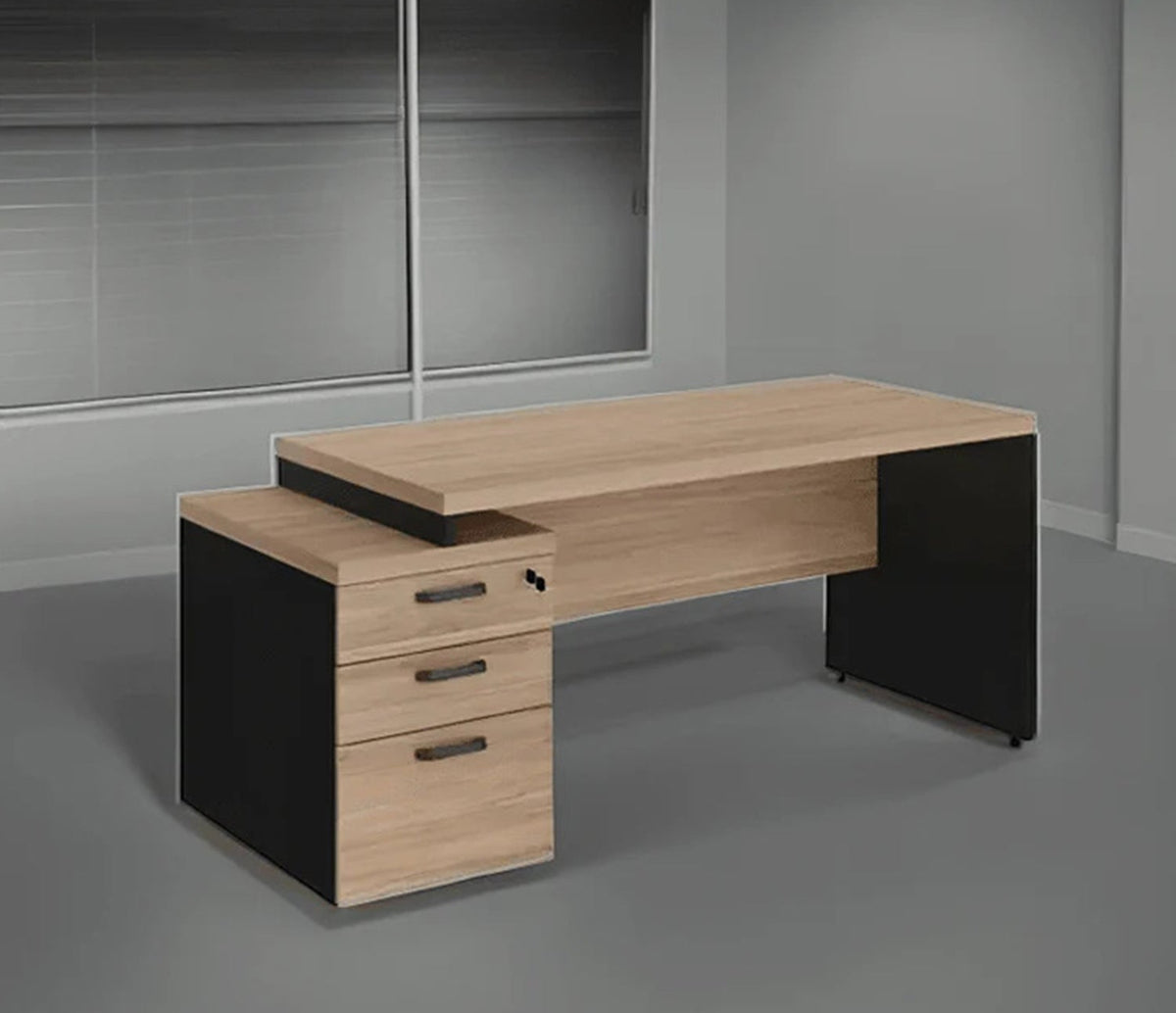 مكتب موظف خشب MDF اسباني - CEM-193