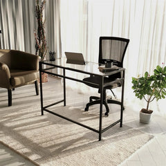 Large Steel and MDF Wood Desk with Professional Design for Work – WAF-237